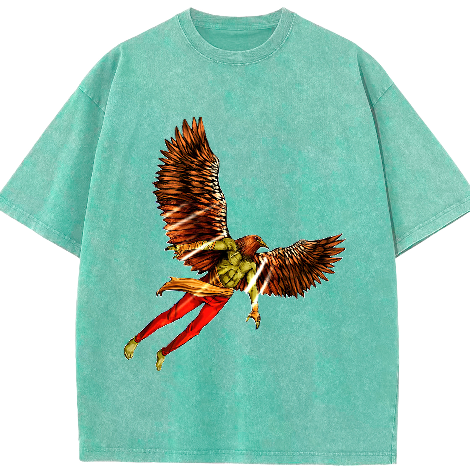 （画像用） 遊☆戯☆王 Yu-Gi-Oh! 綿100% ヴィンテージ風 半袖Tシャツ（フロントプリント）